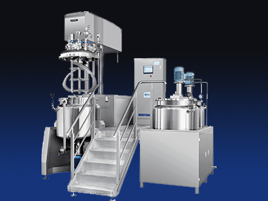SME-BE500L真空乳化機(jī)，下均質(zhì)螺帶攪拌